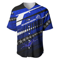 Kosrae Deep Sea Scuba Diving Baseball Jersey Blue Hole Beneath The Surface Coral Reef Graphic Art