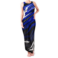 Kosrae Deep Sea Scuba Diving Family Matching Tank Maxi Dress and Hawaiian Shirt Blue Hole Beneath The Surface Coral Reef Graphic Art