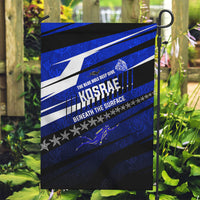 Kosrae Deep Sea Scuba Diving Garden Flag Blue Hole Beneath The Surface Coral Reef Graphic Art