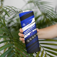 Kosrae Deep Sea Scuba Diving Skinny Tumbler Blue Hole Beneath The Surface Coral Reef Graphic Art