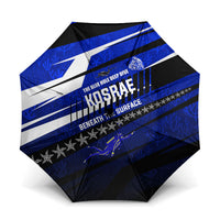 Kosrae Deep Sea Scuba Diving Umbrella Blue Hole Beneath The Surface Coral Reef Graphic Art