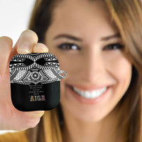 AIGA Always In Gods Arms Samoa AirPods Case Polynesian Tribal Tattoo Art Family Heritage Faith