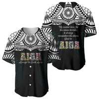 AIGA Always In Gods Arms Samoa Baseball Jersey Polynesian Tribal Tattoo Art Family Heritage Faith