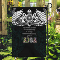 AIGA Always In Gods Arms Samoa Garden Flag Polynesian Tribal Tattoo Art Family Heritage Faith