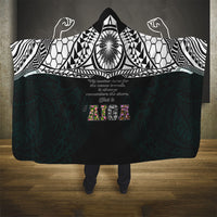 AIGA Always In Gods Arms Samoa Hooded Blanket Polynesian Tribal Tattoo Art Family Heritage Faith
