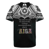 AIGA Always In Gods Arms Samoa Rugby Jersey Polynesian Tribal Tattoo Art Family Heritage Faith