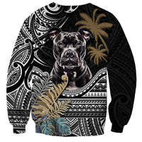 Polynesian Pitbull Sweatshirt Polynesian Pattern And Pitbull TS04 - Polynesian Pride