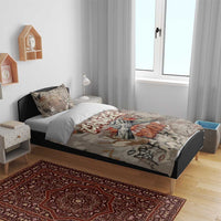 Choice Bro Graffiti Handshake Bedding Set New Zealand Slang Fern Brick Wall and Urban Street Art