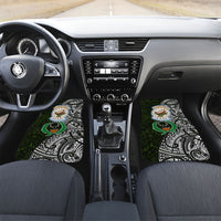 Pohnpei Federated States Of Micronesia Car Mats Polynesian Tribal Heritage Art With Kaselehlie State Seal