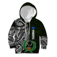 Pohnpei Federated States Of Micronesia Kid Hoodie Polynesian Tribal Heritage Art With Kaselehlie State Seal