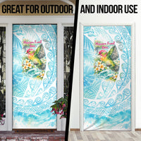 Saipan CMNI Door Cover Polynesian Northern Mariana Islands Fruit Dove Watercolor TS04 - Polynesian Pride