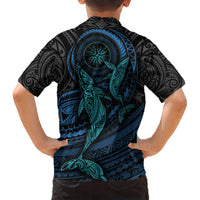 Polynesian Whale Kid Hawaiian Shirt TS04 - Polynesian Pride