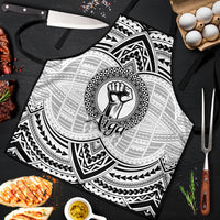 Aiga Samoa Raised Fist Apron Polynesian Tribal Tattoo Art Family Pride
