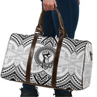 Aiga Samoa Raised Fist Travel Bag Polynesian Tribal Tattoo Art Family Pride