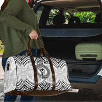 Aiga Samoa Raised Fist Travel Bag Polynesian Tribal Tattoo Art Family Pride