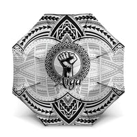 Aiga Samoa Raised Fist Umbrella Polynesian Tribal Tattoo Art Family Pride