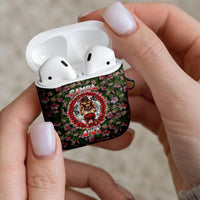 Samoa Aiga Polynesian AirPods Case Tropical Floral Hibiscus Pattern Island Heritage