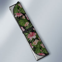 Samoa Aiga Polynesian Auto Sun Shade Tropical Floral Hibiscus Pattern Island Heritage