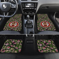 Samoa Aiga Polynesian Car Mats Tropical Floral Hibiscus Pattern Island Heritage