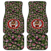 Samoa Aiga Polynesian Car Mats Tropical Floral Hibiscus Pattern Island Heritage