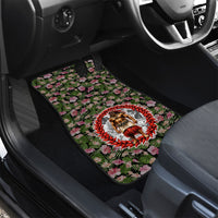Samoa Aiga Polynesian Car Mats Tropical Floral Hibiscus Pattern Island Heritage
