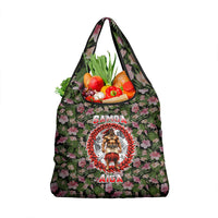 Samoa Aiga Polynesian Grocery Bag Tropical Floral Hibiscus Pattern Island Heritage