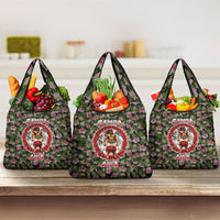 Samoa Aiga Polynesian Grocery Bag Tropical Floral Hibiscus Pattern Island Heritage