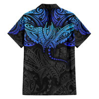 Polynesian Ray Pattern Family Matching Tank Maxi Dress and Hawaiian Shirt TS04 - Polynesian Pride