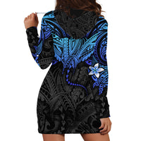 Polynesian Ray Pattern Hoodie Dress TS04 - Polynesian Pride