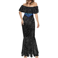 Polynesian Ray Pattern Mermaid Dress TS04 - Polynesian Pride