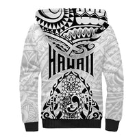 Hawaii Sherpa Hoodie with Polynesian Turtle TS04 - Polynesian Pride