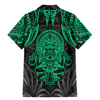 Polynesian Family Matching Mermaid Dress and Hawaiian Shirt Abstract Tiki TS04 - Polynesian Pride