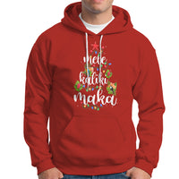 Mele Kalikimaka Hawaiian Christmas Tree Hoodie TS09 Red - Polynesian Pride