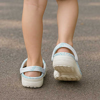 Turquoise Kuki Airani Tapakau Clogs Shoes Tribal Anchor Mix Tiare