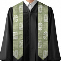 Vesuvian Green Palaka Quilt Hawaii Graduation Stole Traditional Hawaii-plaid Pattern LT14 - Polynesian Pride