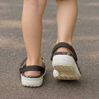Yogyakarta Parang Batik Motifs Clogs Shoes Indonesian Traditional Pattern