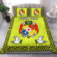 (Custom Personalised) Tonga Bedding Set Be Unique Version 01 Yellow LT13 Yellow - Polynesian Pride
