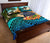 Kanaka Maoli (Hawaiian) Quilt Bed Set - Polynesian Turtle Coconut Tree And Plumeria - Polynesian Pride