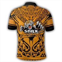 Lae Snax Tigers Polo Shirt Papuan - Polynesian Pride