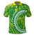 Cook Islands Polo Shirt Kuki Airani Green Unisex Green - Polynesian Pride