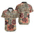 Hawaii Shirt - Hawaiian Style Tribal Fabric Patchwork Unisex Vintage color - Polynesian Pride