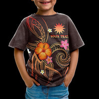 Nauru Polynesian Custom T Shirt Legend of Nauru (Red) - Polynesian Pride