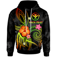 Polynesian Hawaii Custom Hoodie Legend of Kanaka Maoli (Reggae) Unisex Reggae - Polynesian Pride