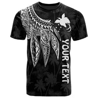 Papua New Guinea Custom T Shirt Polynesian Wings (White) Unisex Art - Polynesian Pride