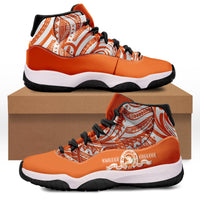 Taiulu College Tonga Sneaker J.11 Style No.1 LT6 Orange - Polynesian Pride