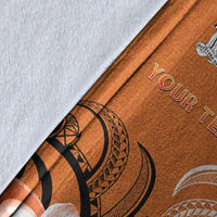 Custom Fiji Personalised Premium Blanket - Fijian Spirit - Polynesian Pride