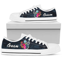 Guam Polynesian Low Top Shoe - Tropical Flower - Polynesian Pride
