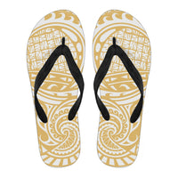 Polynesian 06 Flip Flops Women Black - Polynesian Pride
