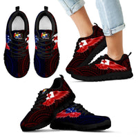 Tokouso Sneakers - TokuUso Coat Of Arms & Flag Wing - A8 - Polynesian Pride
