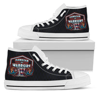 Polynesian Hawaii High Top Shoes - Shark Warrior - Polynesian Pride
